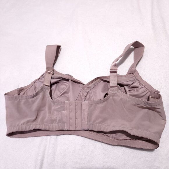 Glamorise Bra Size 42DD Light Purple Color Wireless Adjustable Straps - Picture 2 of 10